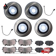 Front & Rear Brake Pads & rotors Fits 2016 2017-2023 Bentley Bentayga US