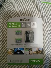 PNY 32GB X2 Elite UHS-I microSDHC Memory Cards