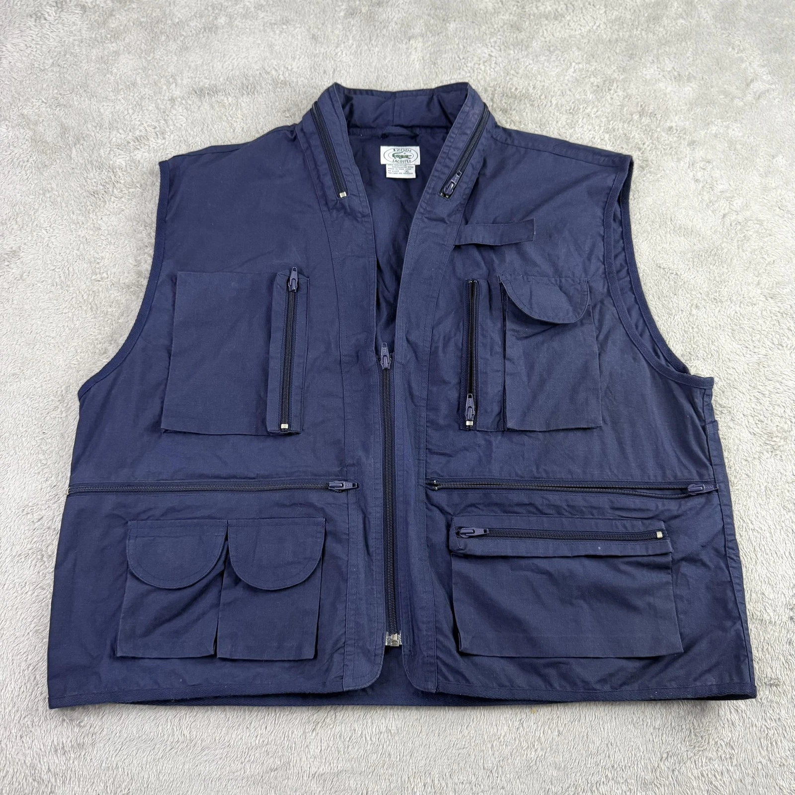 Vintage Izod Lacoste Vest Mens XL Blue Fishing Hooded Hiking Hunting Outdoor 90s
Opens in a new wind