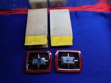 Pair Of New 66 Ford Galaxie 500 Xl 7 Litre Taillight Rear Lamp Lens C6az-13450-h Pair Of New 66 Ford Galaxie 500 Xl 7 Litre Taillight Rear Lamp Lens C6az-13450-h