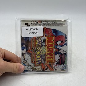 Marvel vs. Capcom: Clash of Super Heroes Sega Dreamcast Complete CIB Tested