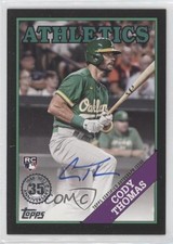 2023 Series 1 1988 Topps Baseball Black 29/199 Cody Thomas #88BA-CT Auto 05gv