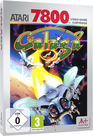 GALAGA (Compatible with Atari 2600+, Atari 7800+ and Atari 7800 Video Game Syste