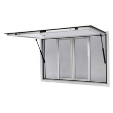 Concession Stand Serving Window Pneumatic FoodTruck Service Awning Window 105mm