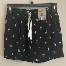 NWT Chubbies Men's Beach Essentials Classic Swim Trunks 5.5"Inseam Medium