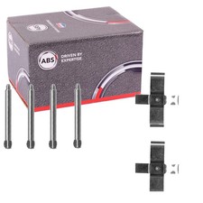 A.B.S. MONTAGE-SATZ BREMSBELÄGE ZUBEHÖR HINTEN passend für MERCEDES 124 190 C-KL