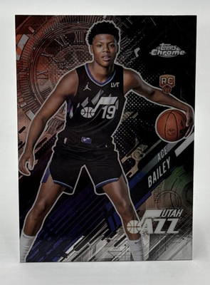 #ad #ad Topps Chrome 2025 2026 NBA Ace Bailey Go Time GT 20 $7.56