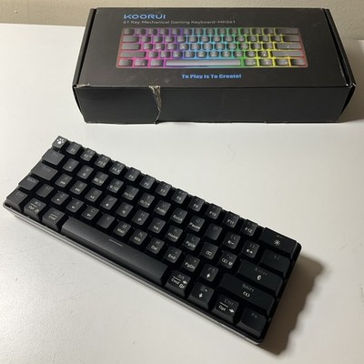 KOORUI Gaming Keyboards, 60% Mechanical Keyboard 61 keys-wired | eBay UK