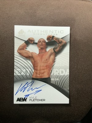 KYLE FLETCHER 2025 Upper Deck AEW SP Signature Edition Authentic Signatures Auto