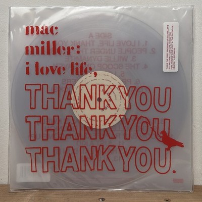 Mac Miller - I Love Life, Thank You [Clear Vinyl] NEW Vinyl  Record