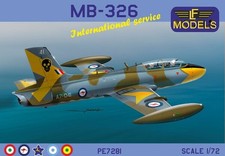 LF Models 1/72 Model Kit PE-7281 Aermacchi MB-326 - Servizio Internazionale