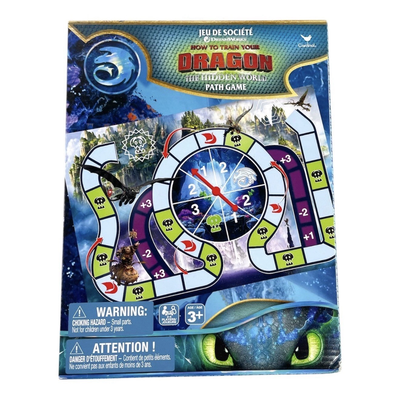 How To Train Your Dragon The Hidden World Path Board Game Kids Family Gift