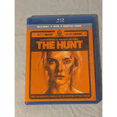 The Hunt Blu-ray DVD Digital Betty Gilpin Hilary Swank Blumhouse Horror Movie
