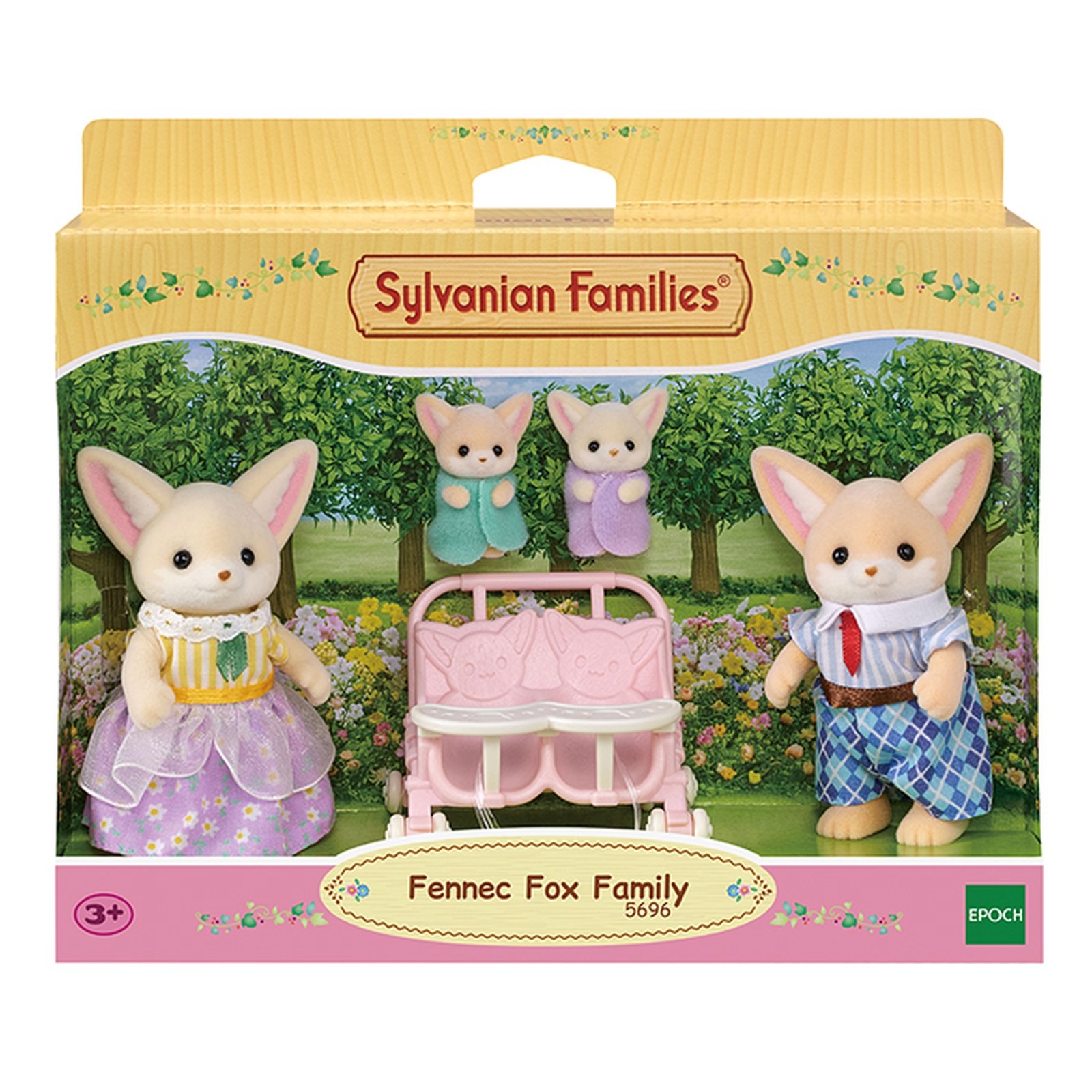 Fennec Fox Family Toy Character Goods Merch Korean Official Kawaii Collectible