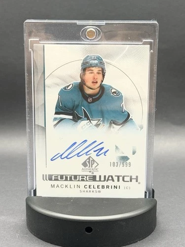 2024 SP AUTHENTIC #184 MACKLIN CELEBRINI FUTURE WATCH AUTO ROOKIE RC /999
