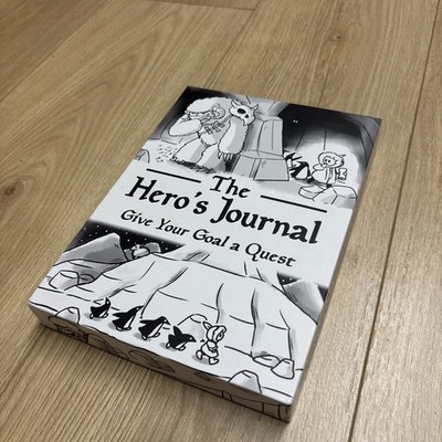 The Hero's Journal: Give Your Goal A Quest Box Set 2020 Wildwood Green Hard-GOOD