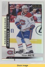 2017-18 O-Pee-Chee Platinum Marquee Rookies Rainbow Victor Mete #153 READ 05xr
