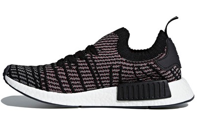 Adidas NMD R1 STLT Black Grey Solar Pink-CQ2386