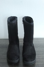 Cat  Jack Kids' Black Natalia Tall Shearling Style Boots Size 2 Warm