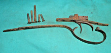 Antique Belgium 12ga Underlever Sxs Shotgun Triggerguardplatescrews Tj7652