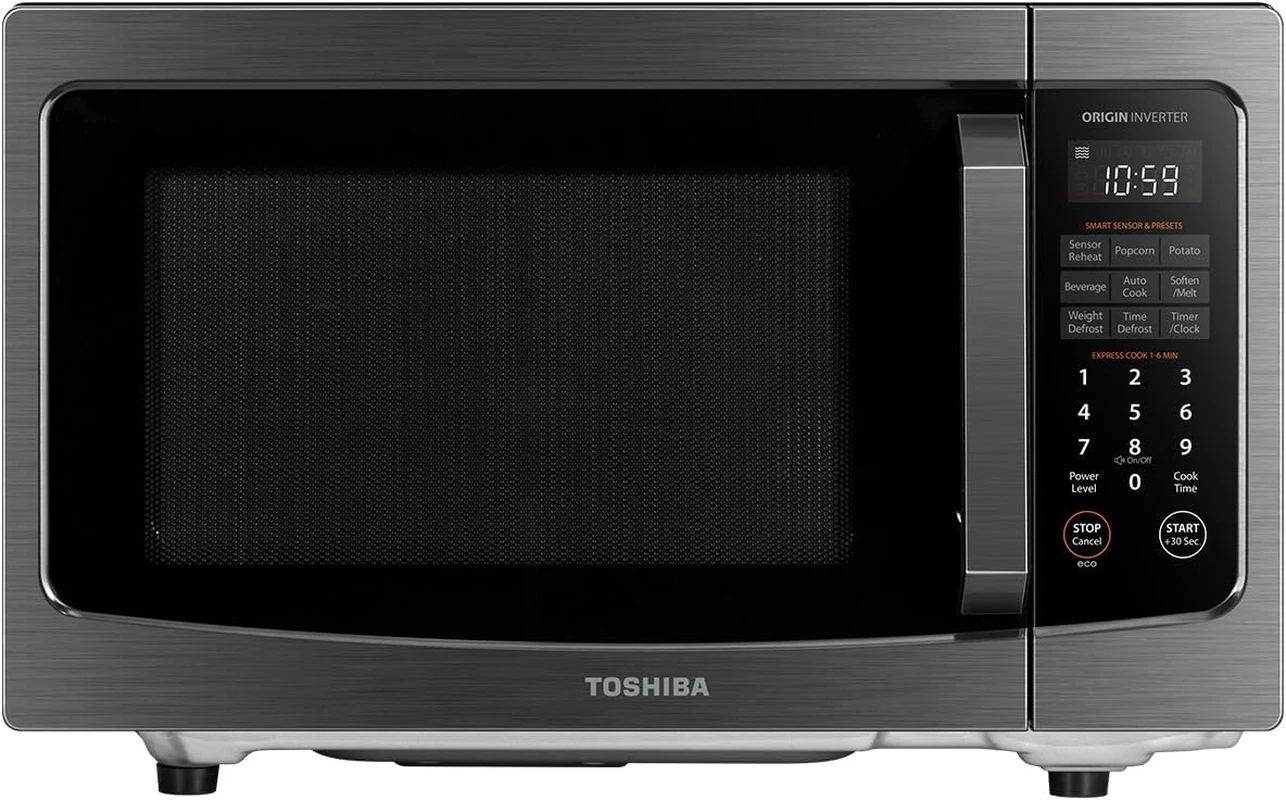 Flatbed/No Turntable Design Microwave Oven with Inverter Technology, Smart Senso