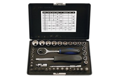 Laser Tools Alldrive Stecknuss- & Bit-Set 1/4''D 40-tlg 3568