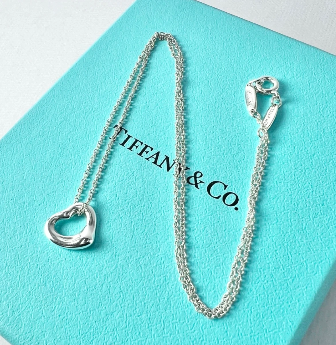 tiffany open heart products for sale | eBay