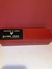 Bausch  Lomb Slide Tray 40 Capacity Numbered Slots for Slide Projector 63-24-40