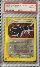 2003 Pokemon Skyridge # H29 Steelix Holo PSA 10 Card! GEM MINT! Trusted Seller! on eBay