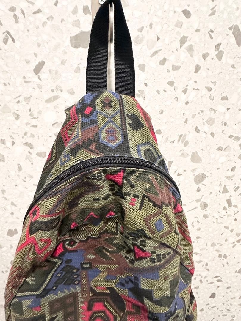 All-over pattern mini Backpack backpack multicolo… - image 3