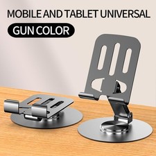 1 Pack Universal Metal Cell Phone Stand, Multi-Angel Adjustable 360  Rotation