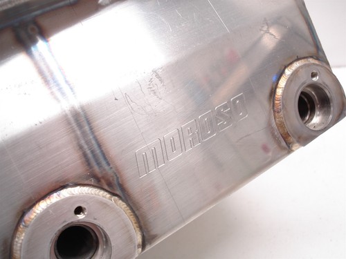 NASCAR TOYOTA RACING DEVELOPMENT MOROSO STAINLESS STEEL DRY SUMP ENGINE OIL PAN - Foto 7 di 19