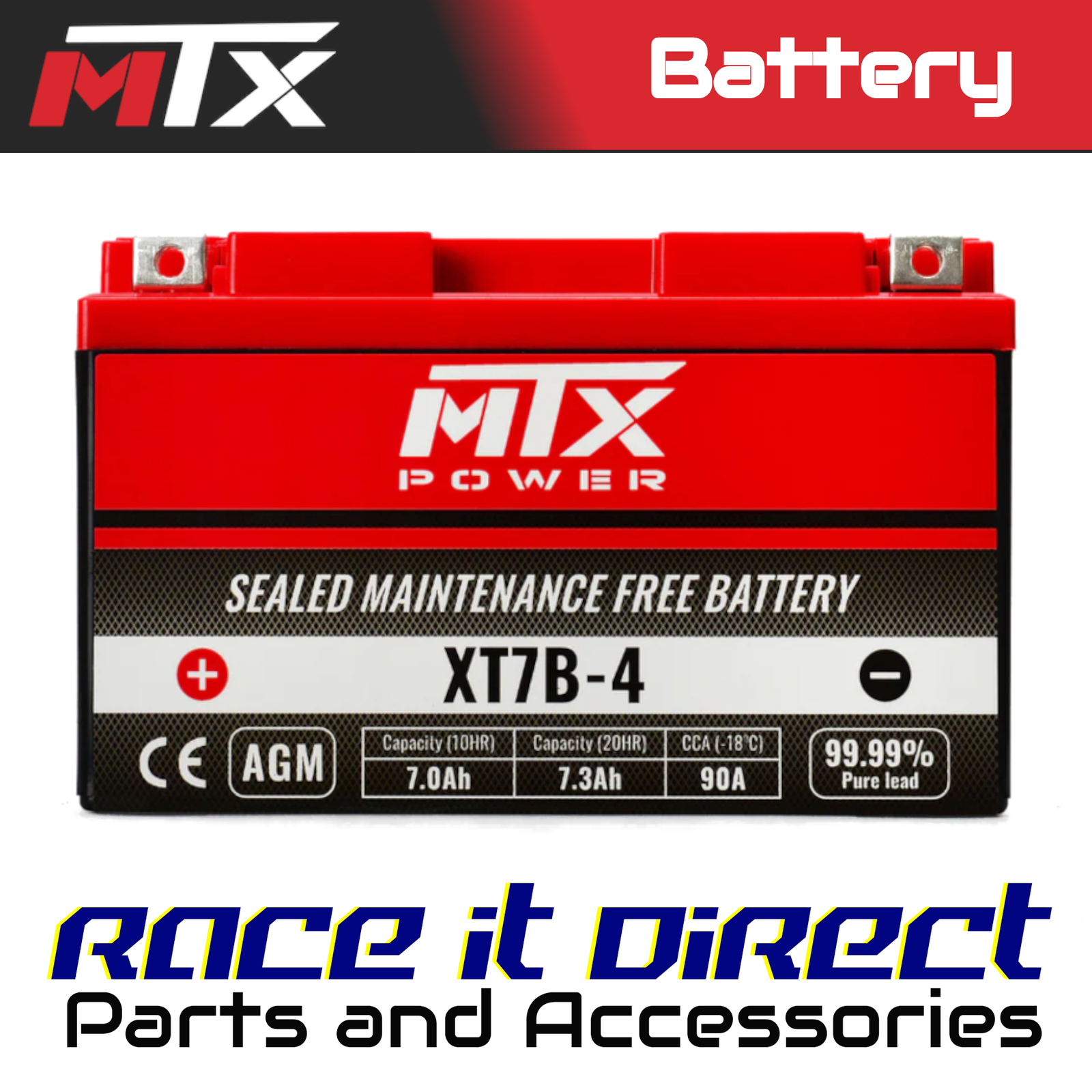 AGM Battery for DUCATI 1199 PANIGALE ABS 2012-2015 MTX