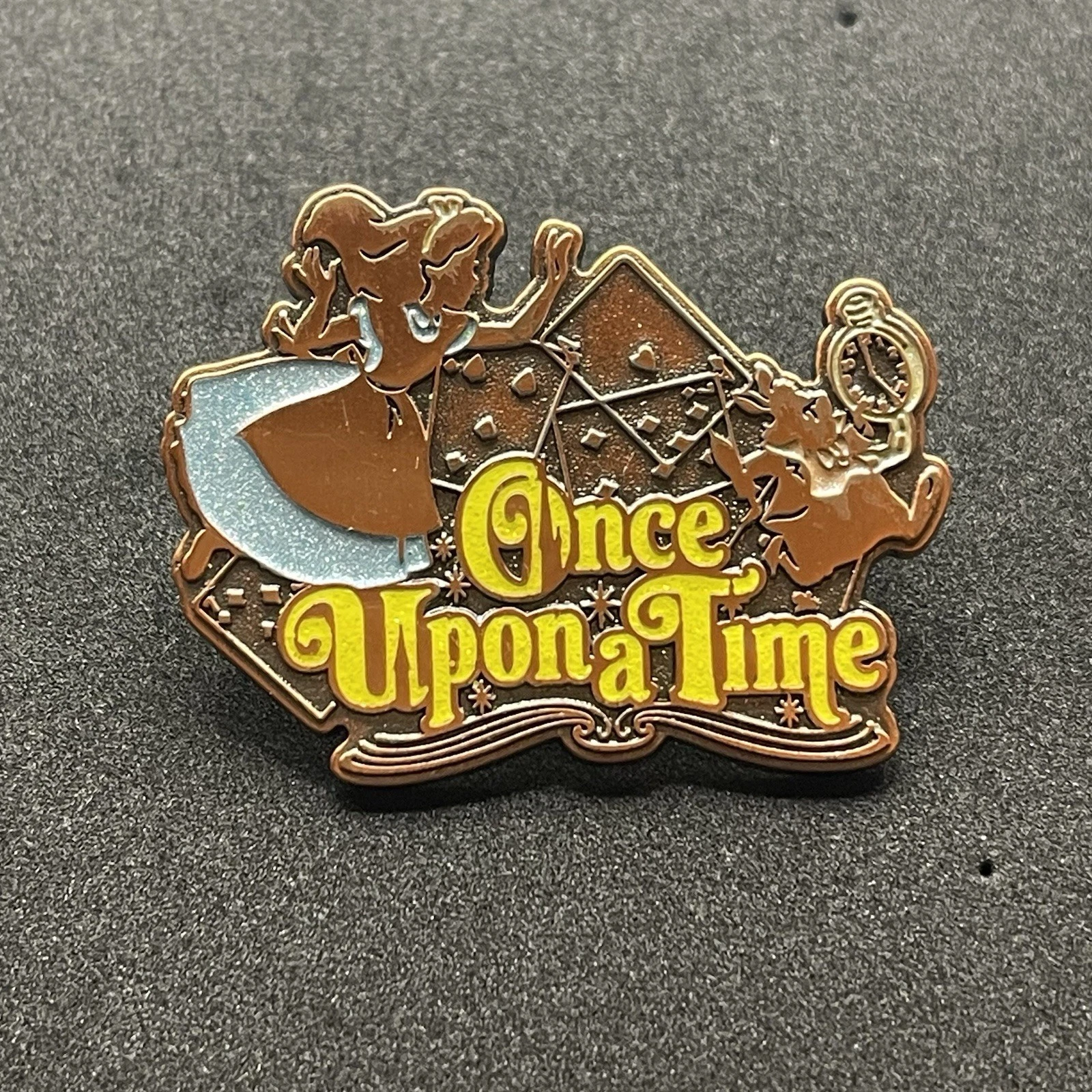 TDR Tokyo Once Upon A Time Alice in Wonderland White Rabbit Disney Pin