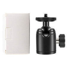 1/4 Universal Mount for Camera Tripod Adapter 360 degree Swivel Mini Ball Head
