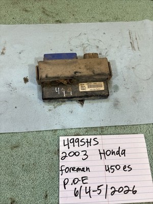 2003 Honda Foreman 450 Shift Computer Module 499