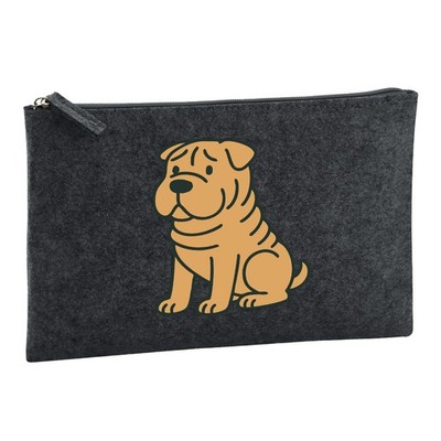 Kulturbeutel Shar Pei Comic PeiPei Geschenkidee Shar Pei Geschenk Präsent Mitbri