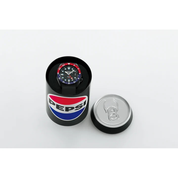 PSL SEIKO 5 SPORTS SBSC023 SKX PEPSI collaboration Automatic GMT