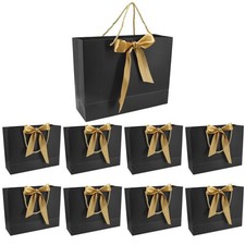 Time to Sparkle 8/16/24PCS Luxury Gift Bag Handle Bags Wedding Party Decoration