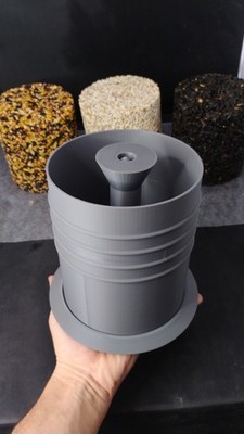 Large Seed Log Mold Kit! Make Your Own Amazing Seed Logs For Feeding The Birds!