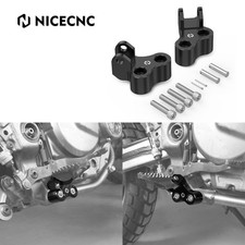 For Suzuki DR650S DR650SE 1" offset Lowered Footpeg Bracket Mounts Kits1996-2024