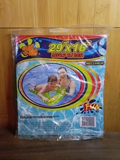 GREENBRIER SURF RIDER SPLASH N SWIM 29" x 16" KIDS POOL TOY NEW SEALED GREEN