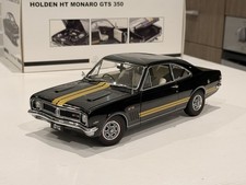 1:18 Holden HT Monaro GTS 350 -- Warrigal Black w/Gold Stripes -- Biante/AUTOart