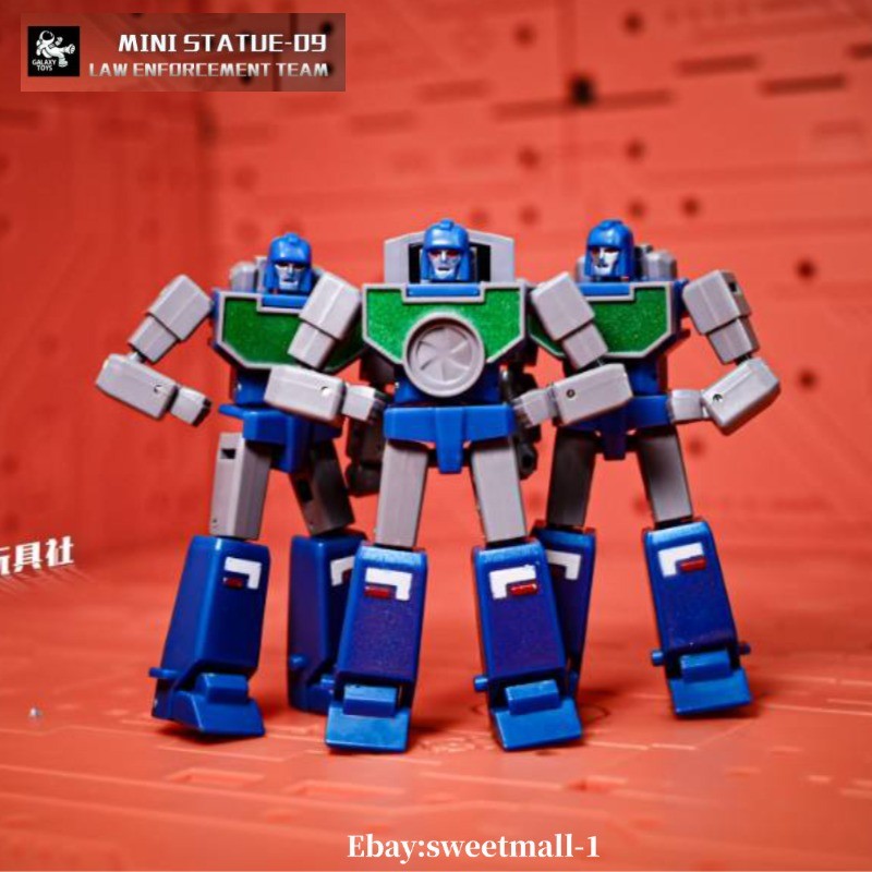 Galaxy toys MINI STATUE-09 LAW ENFORCEMENT TEAM Action Figure 6cm Camera INSTOCK