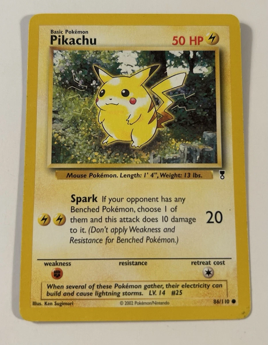 Pikachu Pokémon TCG Individual Trading Card Games Legendary