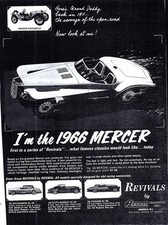 Renwal Model Ad 66 Mercer Duesenberg Stutz Bear 1966 Info Sheet Photo Copy Renwal Model Ad 66 Mercer Duesenberg Stutz Bear 1966 Info Sheet Photo Copy