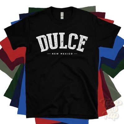 DULCE NEW MEXICO T-SHIRT Rio Arriba USA Retro Uni-Stil Heimatstadt Geschenkidee