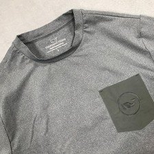 Vineyard Vines Performance Pocket T Shirt Men's Small Gray Short Sleeve Stretch