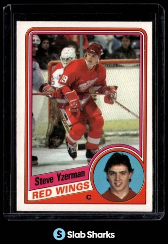 1984 O-PEE-CHEE #67 STEVE YZERMAN RC ROOKIE
