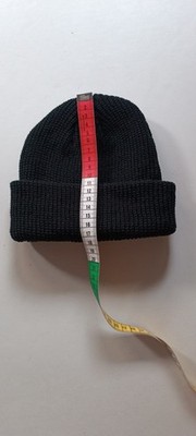 Wintermütze Unisex Schwarz